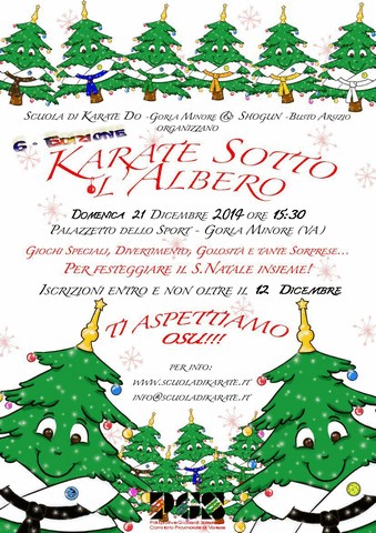 Karate sotto l’albero