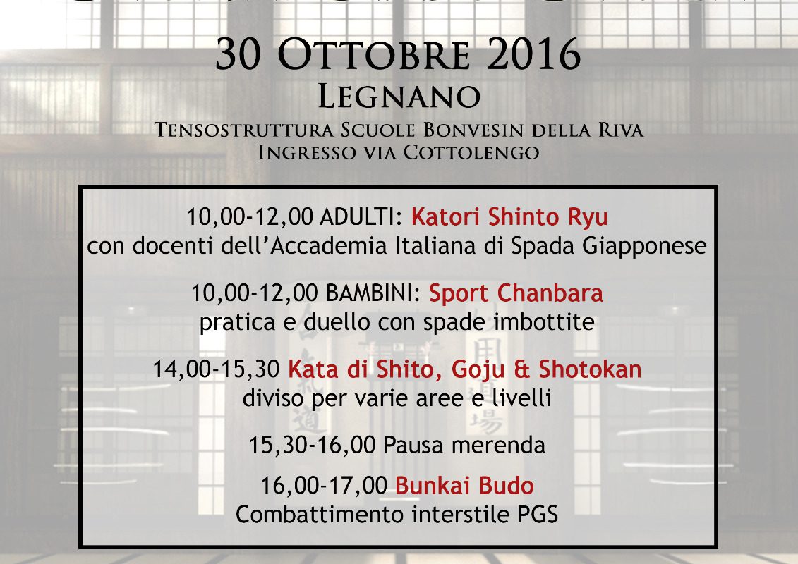 Shorei Budo Stage