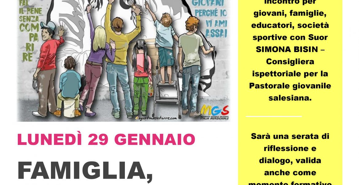 29 gennaio 2018: Famiglia, Chiesa e Sport